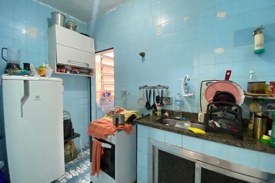 Cozinha de apartamento à venda com 2 quartos, 48m² em Todos Os Santos, Rio de Janeiro