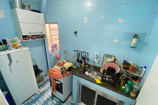 Cozinha de apartamento à venda com 2 quartos, 48m² em Todos Os Santos, Rio de Janeiro