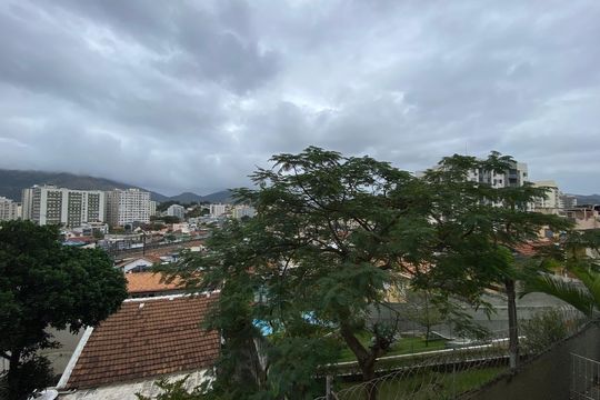 Vista da sala de apartamento à venda com 2 quartos, 48m² em Todos Os Santos, Rio de Janeiro