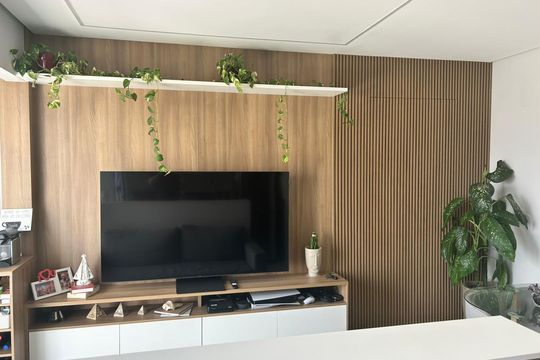 Sala de apartamento à venda com 2 quartos, 48m² em Jardim Novo Horizonte, Valinhos