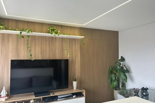 Sala de apartamento à venda com 2 quartos, 48m² em Jardim Novo Horizonte, Valinhos
