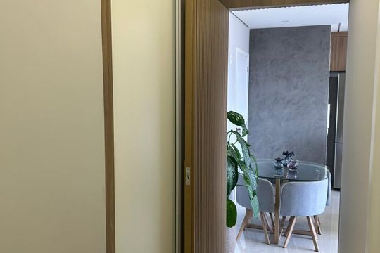 Corredor de apartamento à venda com 2 quartos, 48m² em Jardim Novo Horizonte, Valinhos