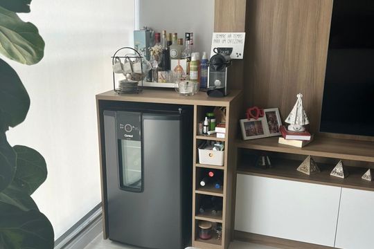 Sala de apartamento à venda com 2 quartos, 48m² em Jardim Novo Horizonte, Valinhos