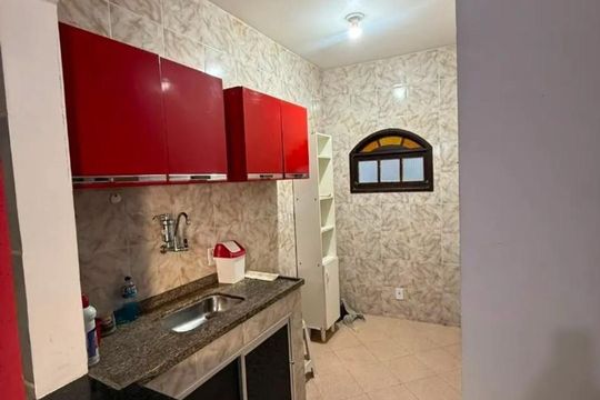 Cozinha de casa para alugar com 2 quartos, 45m² em Santo Antônio, Cabo Frio