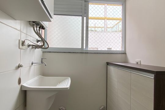 Cozinha - Área de Serviço de apartamento para alugar com 2 quartos, 57m² em Jaguaribe, Osasco