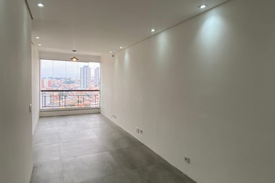 Sala de apartamento para alugar com 2 quartos, 57m² em Jaguaribe, Osasco
