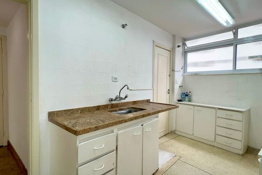 Cozinha de apartamento para alugar com 3 quartos, 168m² em Paraíso, São Paulo