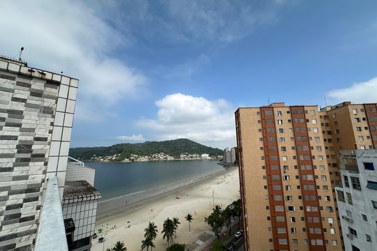 Área comum - Salão de festas de apartamento para alugar com 2 quartos, 133m² em Centro, São Vicente