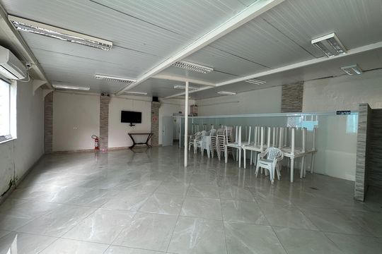 Área comum - Salão de festas de apartamento para alugar com 2 quartos, 133m² em Centro, São Vicente