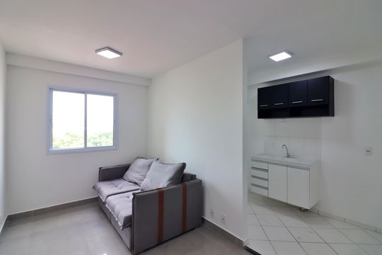 Sala  de apartamento para alugar com 3 quartos, 55m² em Paulicéia, São Bernardo do Campo