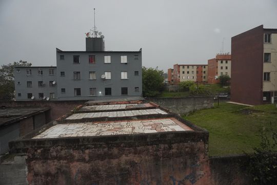 Vista do quarto de apartamento para alugar com 2 quartos, 42m² em Conjunto Habitacional Sitio Conceicao, São Paulo
