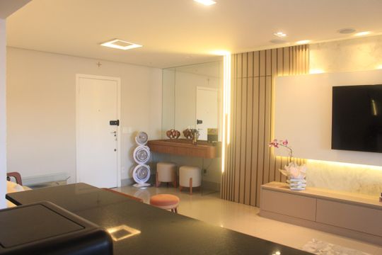 Sala de apartamento à venda com 2 quartos, 124m² em Jardim Sao Caetano, São Caetano do Sul