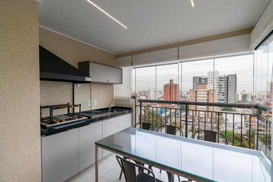 Varanda de apartamento à venda com 2 quartos, 67m² em Vila Mascote, São Paulo