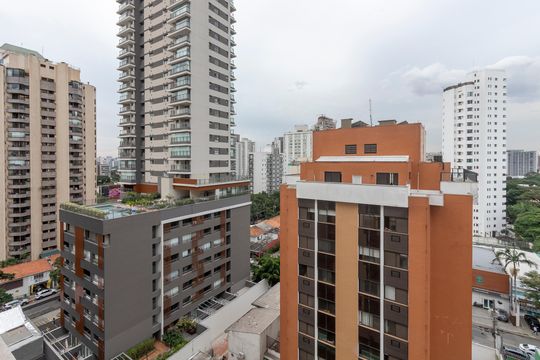 Vista de kitnet/studio à venda com 1 quarto, 21m² em Campo Belo, São Paulo