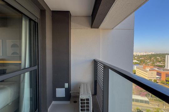 Sacada de kitnet/studio para alugar com 1 quarto, 24m² em Jardim das Acacias, São Paulo