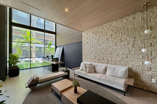 Área comum de kitnet/studio para alugar com 1 quarto, 24m² em Jardim das Acacias, São Paulo