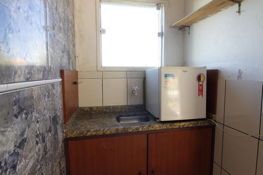 Quarto/Cozinha de casa para alugar com 1 quarto, 35m² em Foguete, Cabo Frio