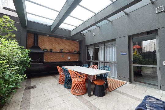 Salão de Festas Churrasqueira de kitnet/studio para alugar com 1 quarto, 27m² em Vila Dom Pedro I, São Paulo
