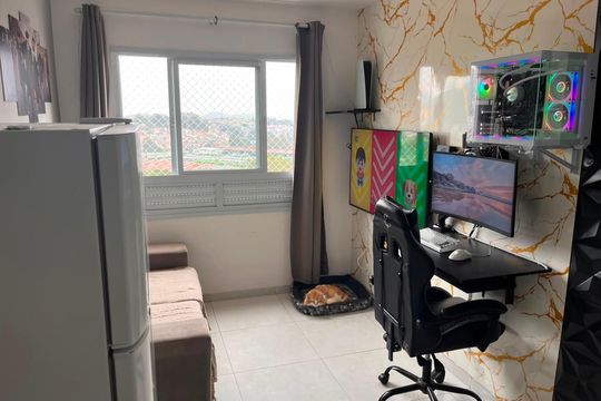 Sala de apartamento à venda com 2 quartos, 33m² em Jardim Bandeirantes, São Paulo
