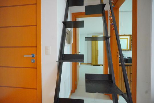 Escada de Acesso a Cobertura de apartamento para alugar com 2 quartos, 75m² em Trindade, Florianópolis