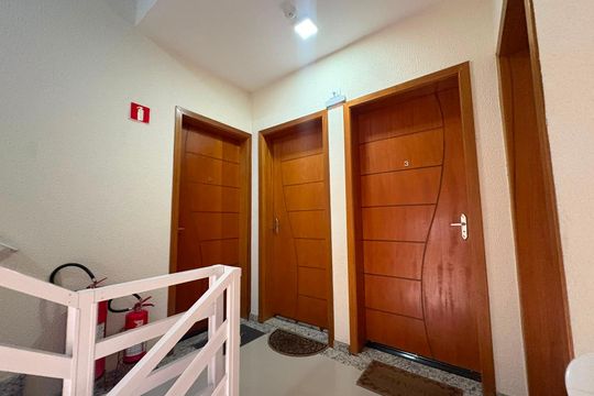 Área externa de apartamento à venda com 2 quartos, 53m² em Parque Oratório, Santo André