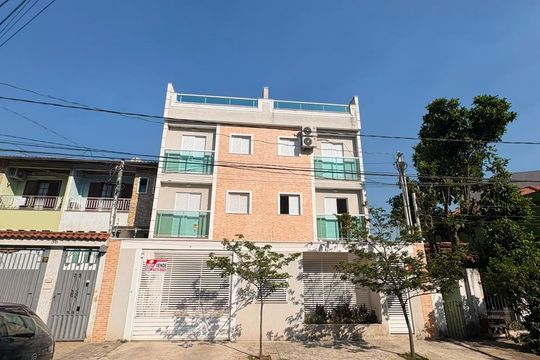 Fachada de apartamento à venda com 2 quartos, 53m² em Parque Oratório, Santo André