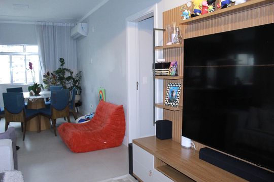Sala de apartamento à venda com 1 quarto, 142m² em Santa Cecilia, São Paulo