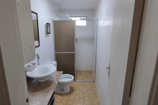 Banheiro de apartamento à venda com 2 quartos, 59m² em Centro, São Caetano do Sul