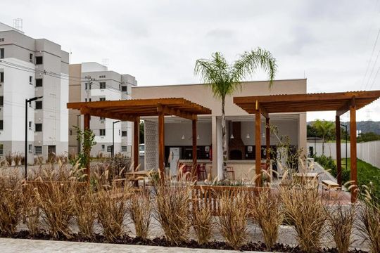 Área comum - Churrasqueira de apartamento à venda com 2 quartos, 45m² em Guaratiba, Rio de Janeiro