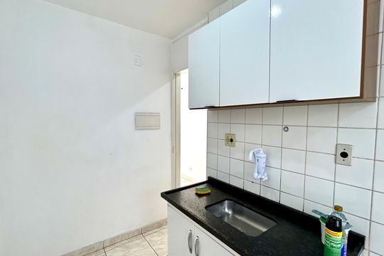 Cozinha de apartamento para alugar com 2 quartos, 46m² em Vila Izabel, Guarulhos