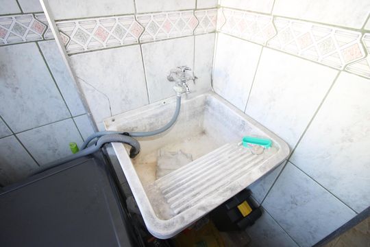 Área de Serviço de apartamento à venda com 2 quartos, 47m² em Vila Carmosina, São Paulo