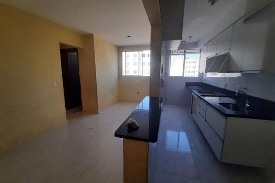 Cozinha de apartamento à venda com 2 quartos, 48m² em Campo Grande, Rio de Janeiro