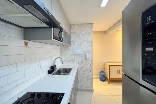 Cozinha de apartamento para alugar com 2 quartos, 54m² em Jardim Olavo Bilac, São Bernardo do Campo
