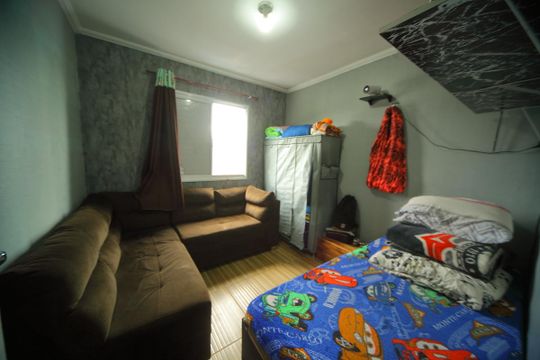 Quarto 2   de apartamento à venda com 2 quartos, 48m² em Jardim Silvina, São Bernardo do Campo
