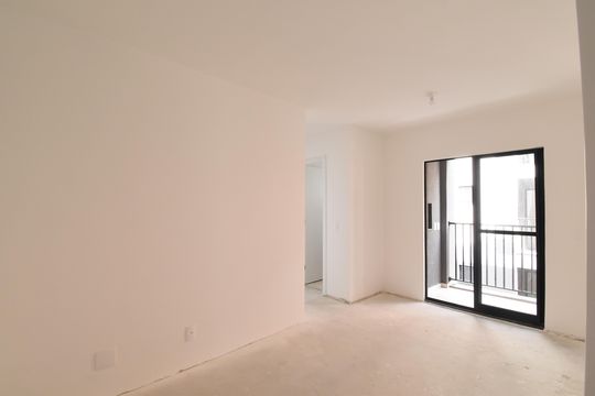 Sala de apartamento à venda com 2 quartos, 46m² em Santa Cândida, Curitiba