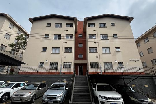 Fachada do bloco de apartamento à venda com 2 quartos, 48m² em Cidade São Jorge, Santo André