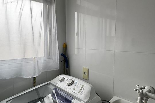 Área de Serviço de apartamento à venda com 2 quartos, 48m² em Cidade São Jorge, Santo André