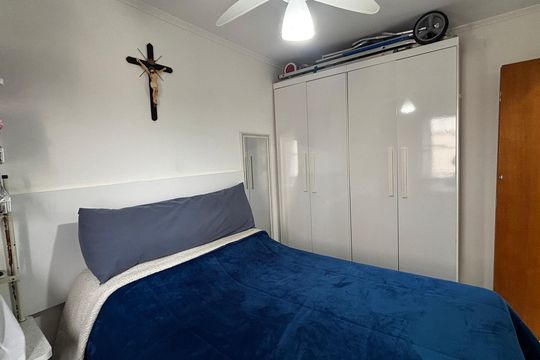 Quarto 1 de apartamento à venda com 2 quartos, 48m² em Cidade São Jorge, Santo André