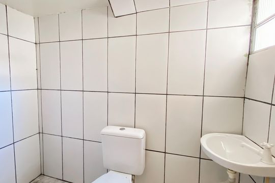 Banheiro da Suíte de casa para alugar com 1 quarto, 28m² em Jardim Belem, São Paulo