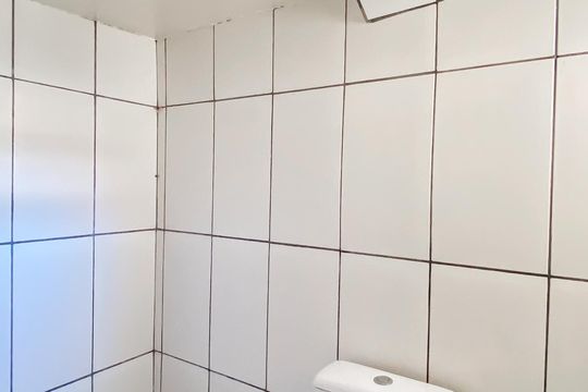 Banheiro da Suíte de casa para alugar com 1 quarto, 28m² em Jardim Belem, São Paulo