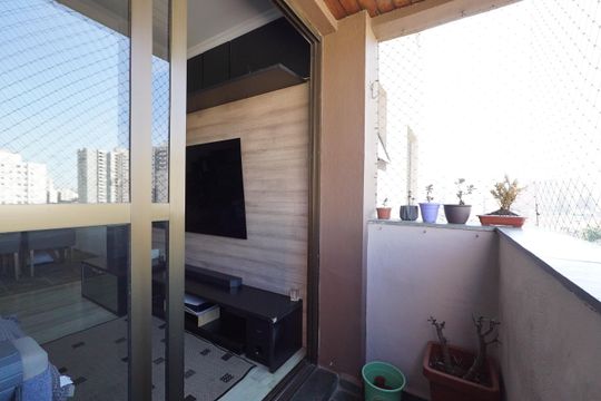 Varanda de apartamento à venda com 2 quartos, 62m² em Cambuci, São Paulo