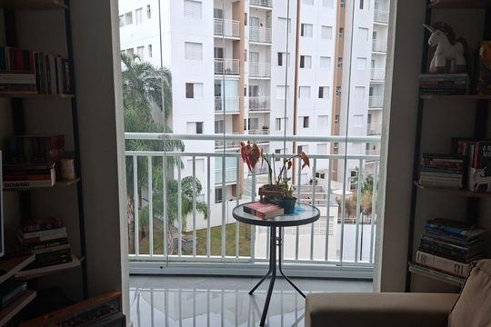 Sala de apartamento à venda com 2 quartos, 45m² em Jardim Alto da Boa Vista, Valinhos