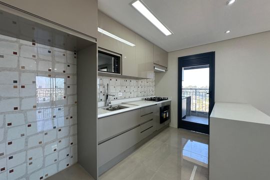 Cozinha de apartamento à venda com 3 quartos, 119m² em Centro Comercial Jubran, Barueri