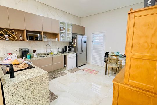 Cozinha de casa de condomínio para alugar com 3 quartos, 164m² em Residencial San Diego (paysage Vert), Cotia