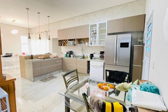 Cozinha de casa de condomínio para alugar com 3 quartos, 164m² em Residencial San Diego (paysage Vert), Cotia