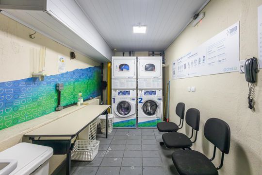 Lavanderia de apartamento à venda com 1 quarto, 40m² em Jardim Paulista, São Paulo