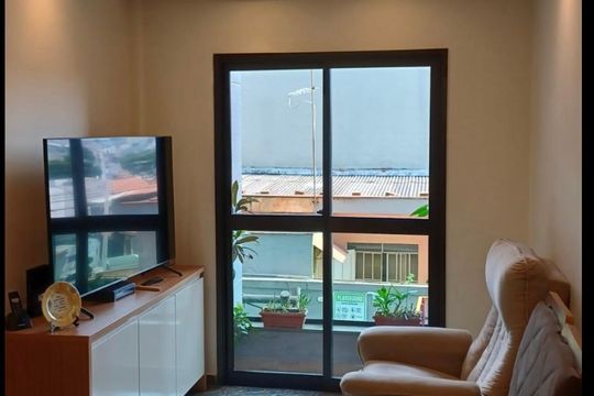 Sala de apartamento à venda com 2 quartos, 64m² em Santa Maria, São Caetano do Sul