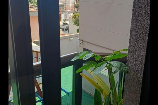 Varanda de apartamento à venda com 2 quartos, 64m² em Santa Maria, São Caetano do Sul