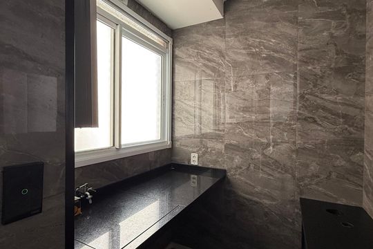 Sala/cozinha de apartamento para alugar com 2 quartos, 52m² em Campos Elíseos, São Paulo