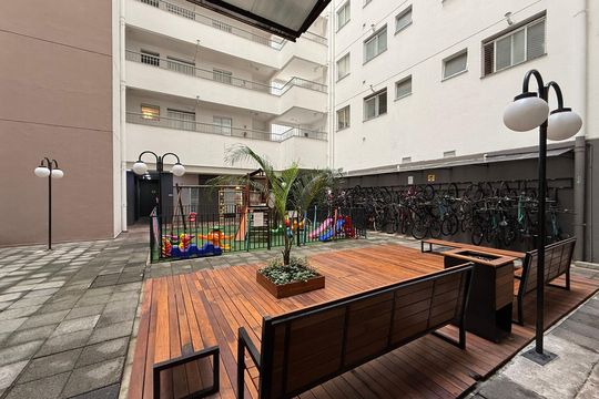 Área comum de apartamento para alugar com 2 quartos, 52m² em Campos Elíseos, São Paulo